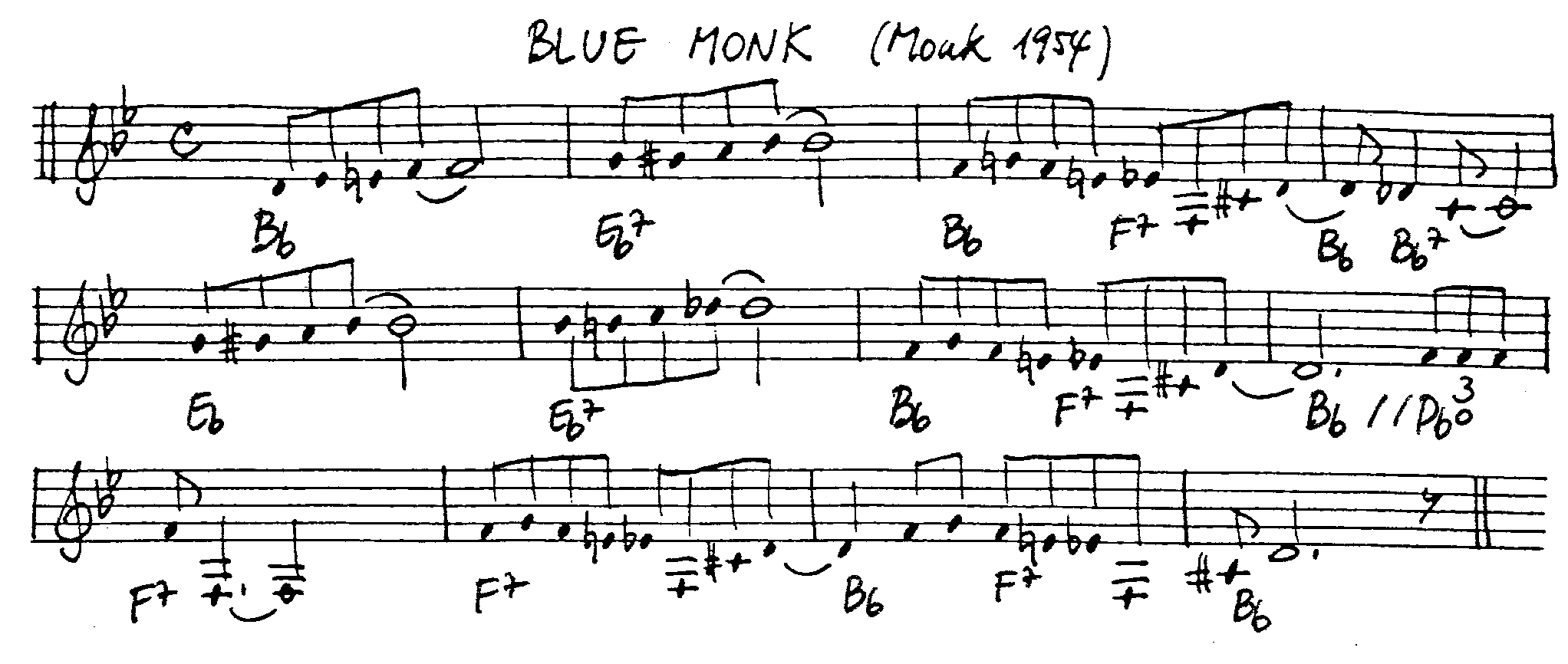 blue monk leadsheet – book us for your next 20s or gatsby event